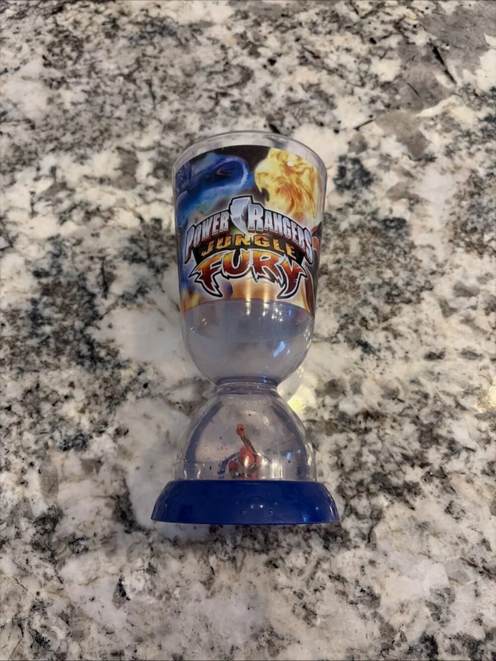 Power Rangers Jungle Fury Red Ranger BVS Cup Goblet Figure